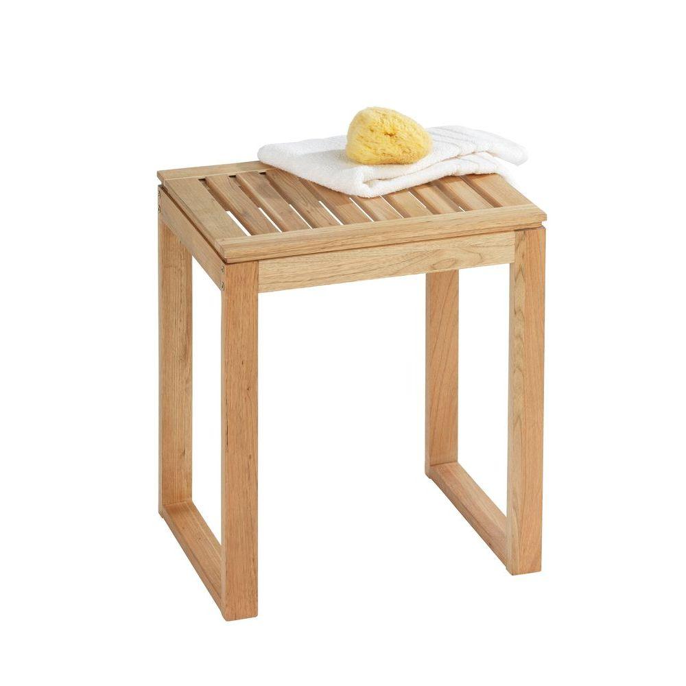 Norway Bath Stool Walnut - BATHROOM - Safety - Soko and Co