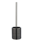 Nuria Ceramic Toilet Brush Silver Anthracite - BATHROOM - Toilet Brushes - Soko and Co