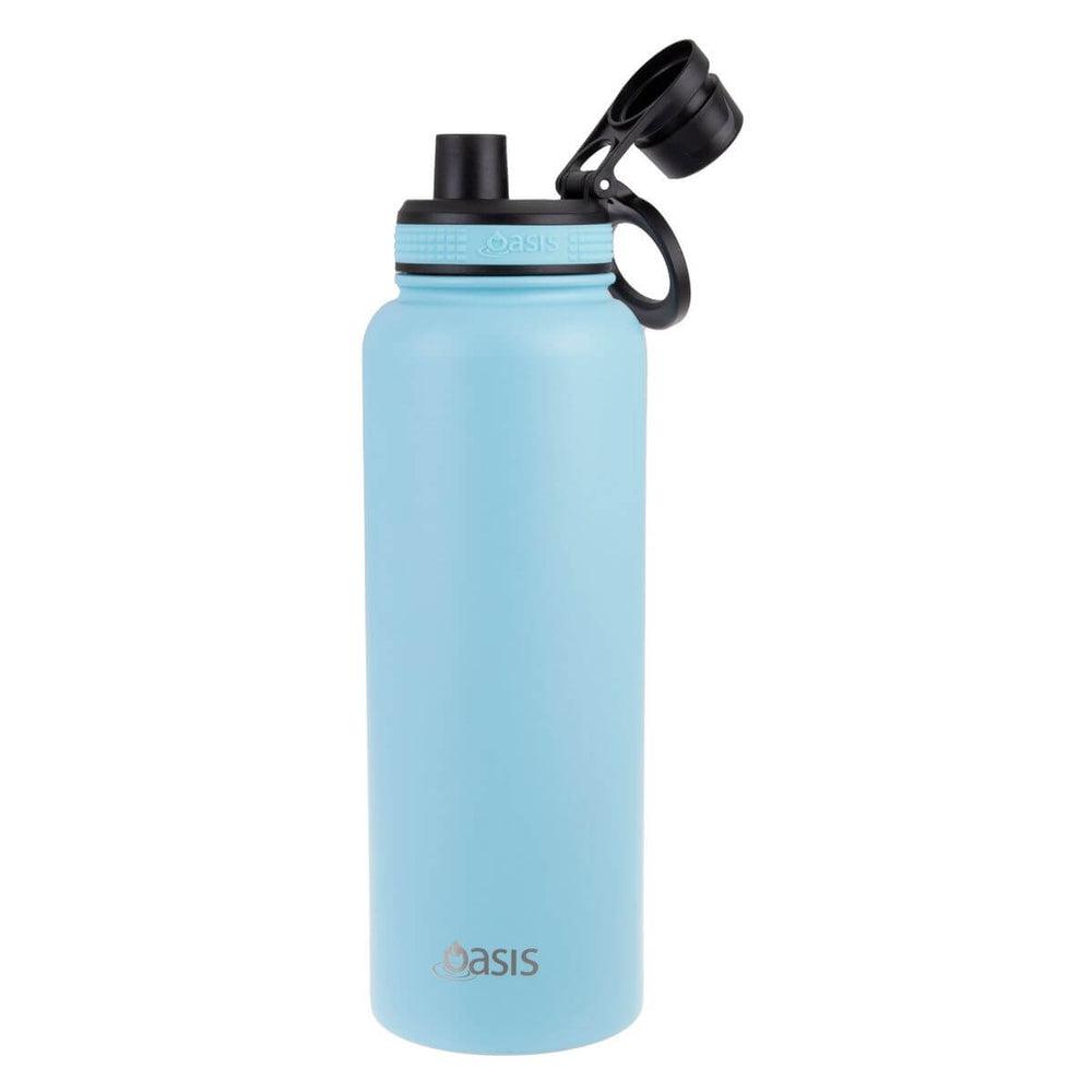 Oasis 1.1L Insulated Challenger Water Bottle Island Blue - LIFESTYLE - Water Bottles - Soko and Co