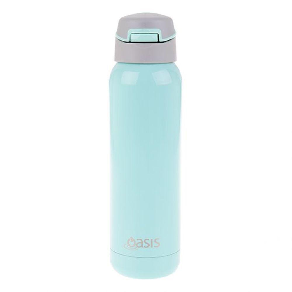 Oasis 500ml Insulated Water Bottle with Straw Spearmint - LIFESTYLE - Water Bottles - Soko and Co