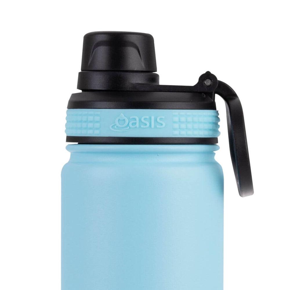 Oasis 550ml Insulated Challenger Water Bottle Island Blue - LIFESTYLE - Water Bottles - Soko and Co