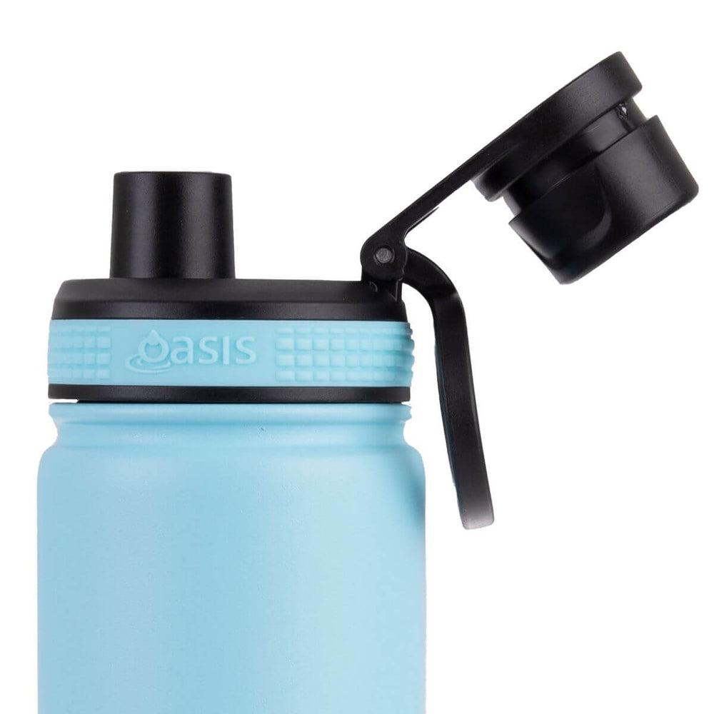 Oasis 550ml Insulated Challenger Water Bottle Island Blue - LIFESTYLE - Water Bottles - Soko and Co