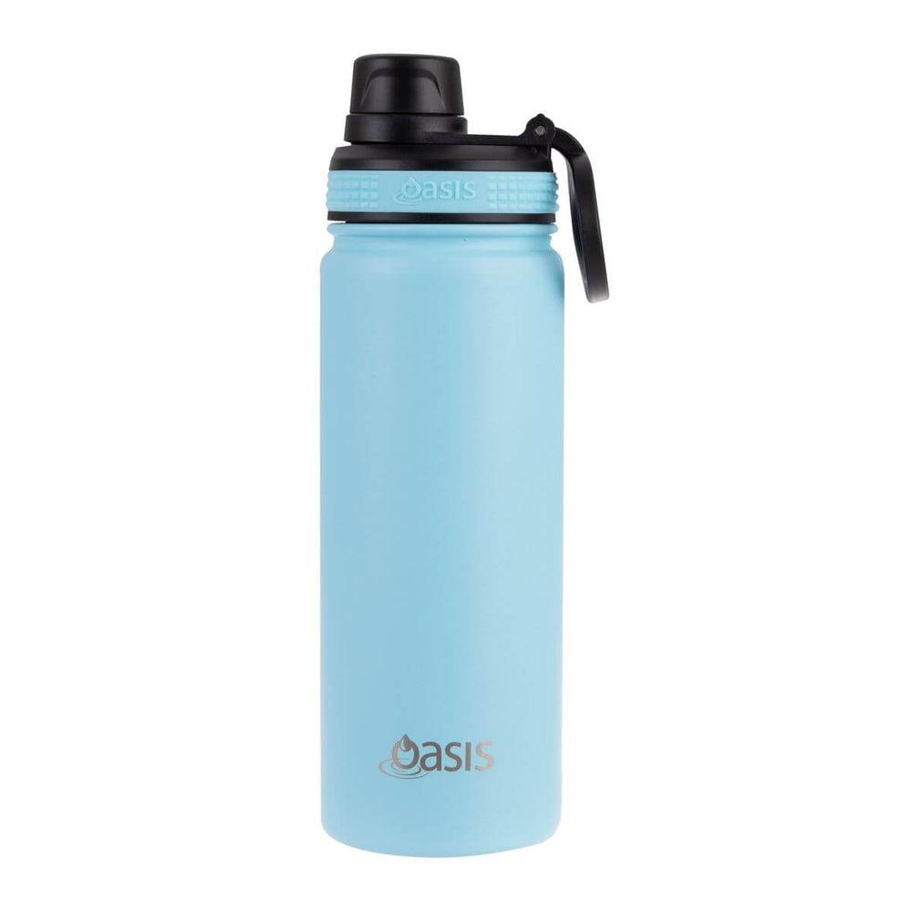 Oasis 550ml Insulated Challenger Water Bottle Island Blue - LIFESTYLE - Water Bottles - Soko and Co