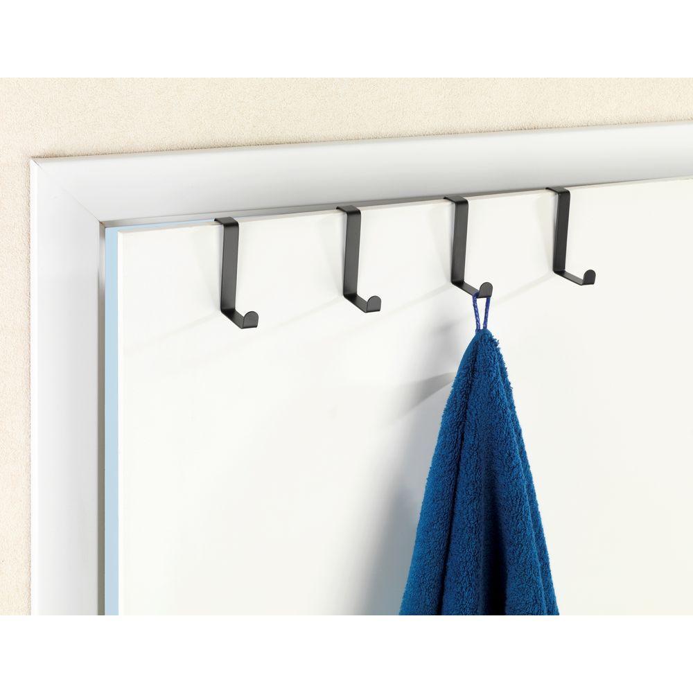 Over Door Hooks 4 Pack Black - WARDROBE - Over the Door Hooks - Soko and Co