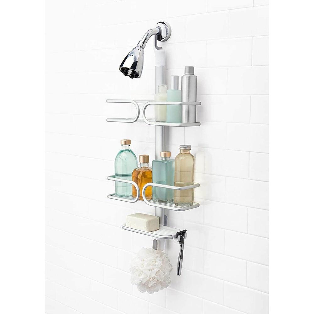 OXO 3 Tier Aluminium Shower Caddy - BATHROOM - Shower Caddies - Soko and Co