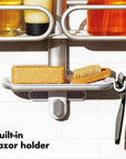 OXO 3 Tier Aluminium Shower Caddy - BATHROOM - Shower Caddies - Soko and Co