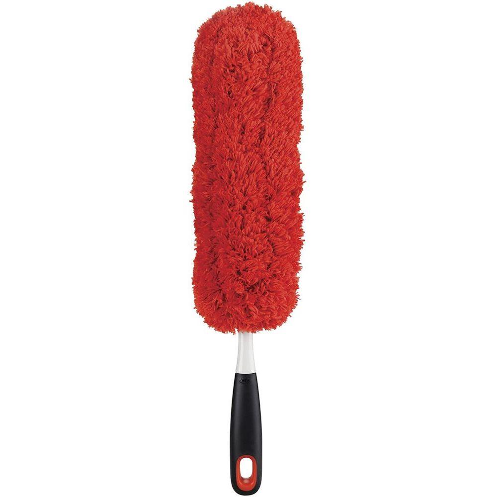 OXO Microfibre Hand Duster Red - LAUNDRY - Cleaning - Soko and Co