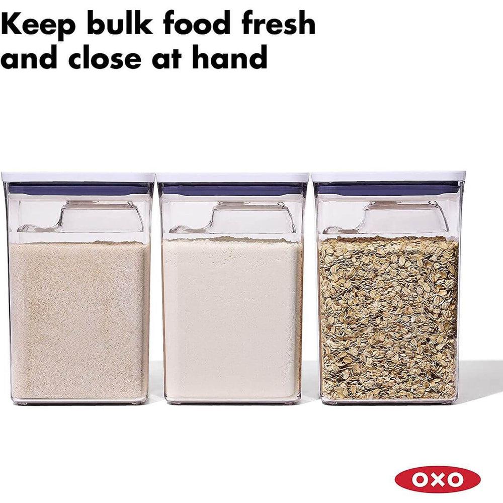 OXO Pop 2.0 6 Piece Bulk Storage Pantry Container Set - KITCHEN - Food Containers - Soko and Co