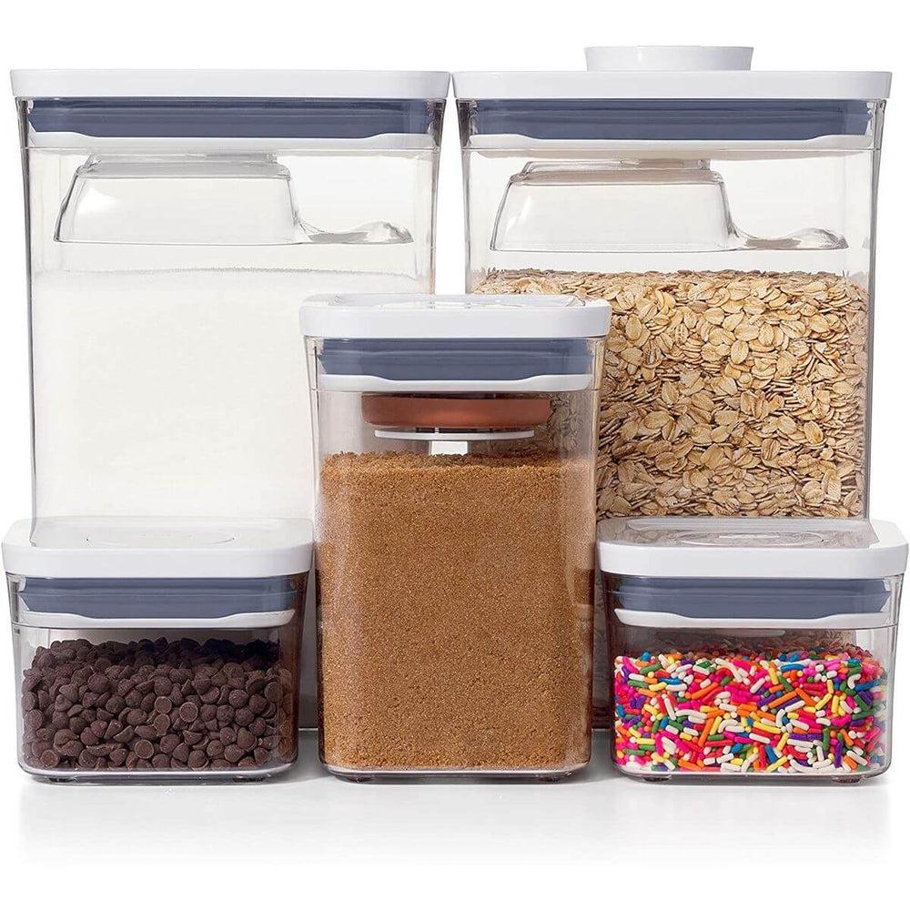 OXO Pop 2.0 8 Piece Baking Essentials Pantry Container Set - KITCHEN - Food Containers - Soko and Co