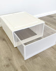 Paula 20L Stackable Storage Drawer White - WARDROBE - Storage - Soko and Co