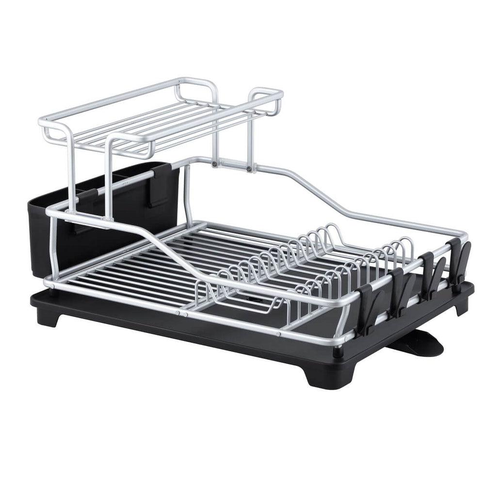 Pinnacle Rust Proof 2 Tier Aluminium Dish Rack - KITCHEN - Dish Racks and Mats - Soko and Co