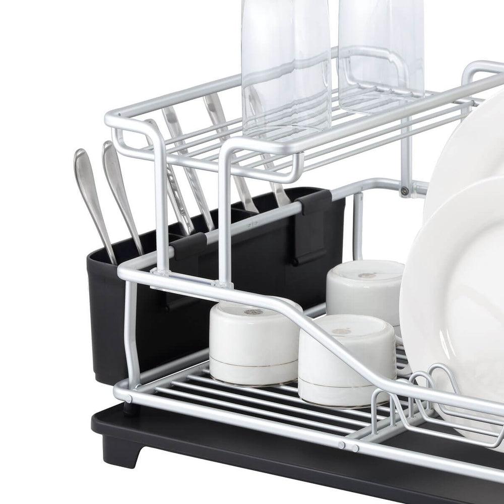 Pinnacle Rust Proof 2 Tier Aluminium Dish Rack - KITCHEN - Dish Racks and Mats - Soko and Co