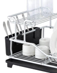 Pinnacle Rust Proof 2 Tier Aluminium Dish Rack - KITCHEN - Dish Racks and Mats - Soko and Co