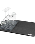 Polder Microfibre Drying Mat & Glassware Tray - KITCHEN - Dish Racks and Mats - Soko and Co