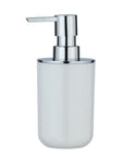 Posa Soap Dispenser White & Chrome - BATHROOM - Soap Dispensers and Trays - Soko and Co