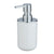 Posa Soap Dispenser White & Chrome - BATHROOM - Soap Dispensers and Trays - Soko and Co