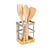 Premium Utensil Holder Bamboo & Steel - KITCHEN - Shelves and Racks - Soko and Co