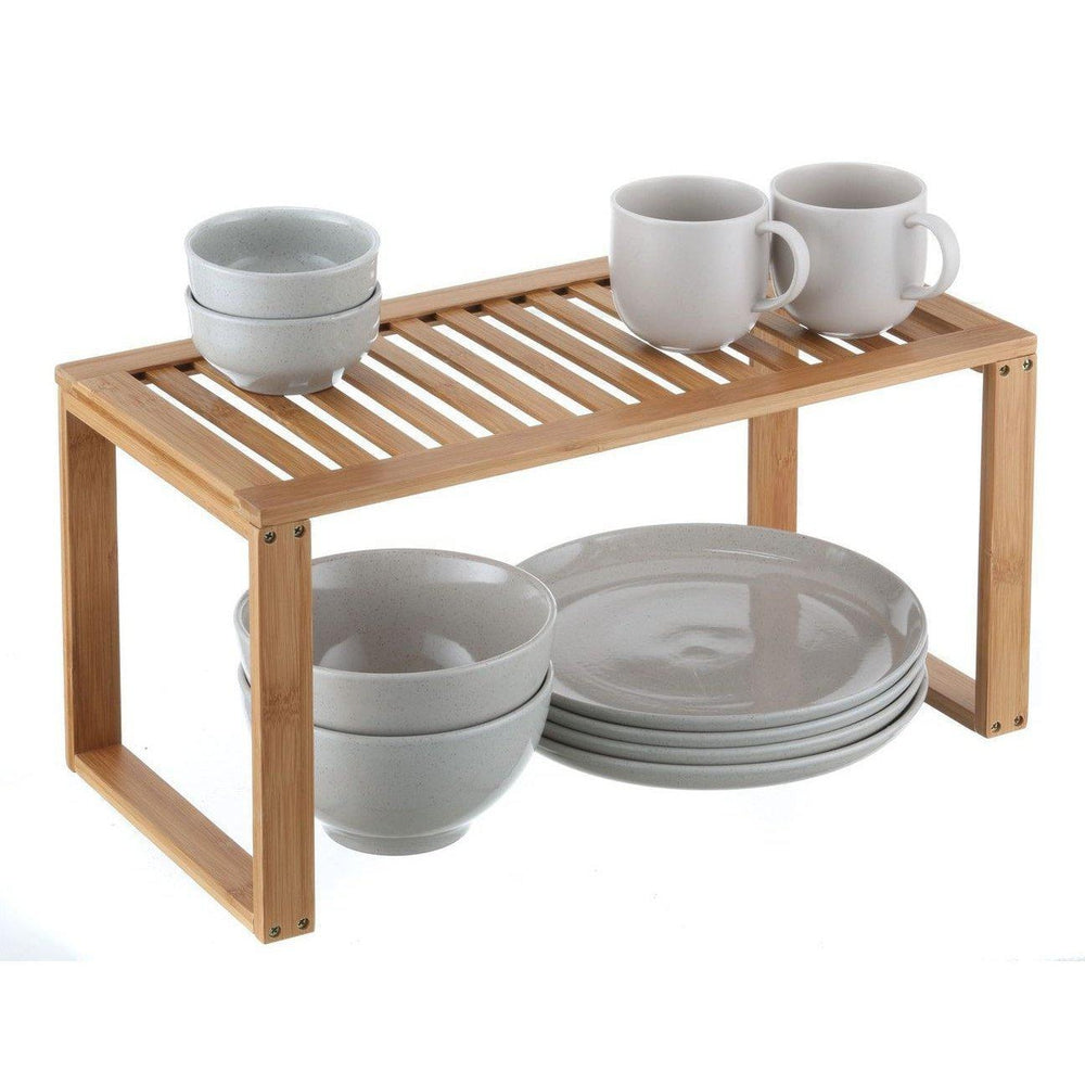 Rectangular Bamboo Pantry Shelf - KITCHEN - Shelves and Racks - Soko and Co