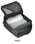 Recycled Travel Packing Cubes 4 Pack Black - LIFESTYLE - Travel and Outdoors - Soko and Co