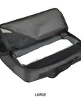 Recycled Travel Packing Cubes 4 Pack Black - LIFESTYLE - Travel and Outdoors - Soko and Co