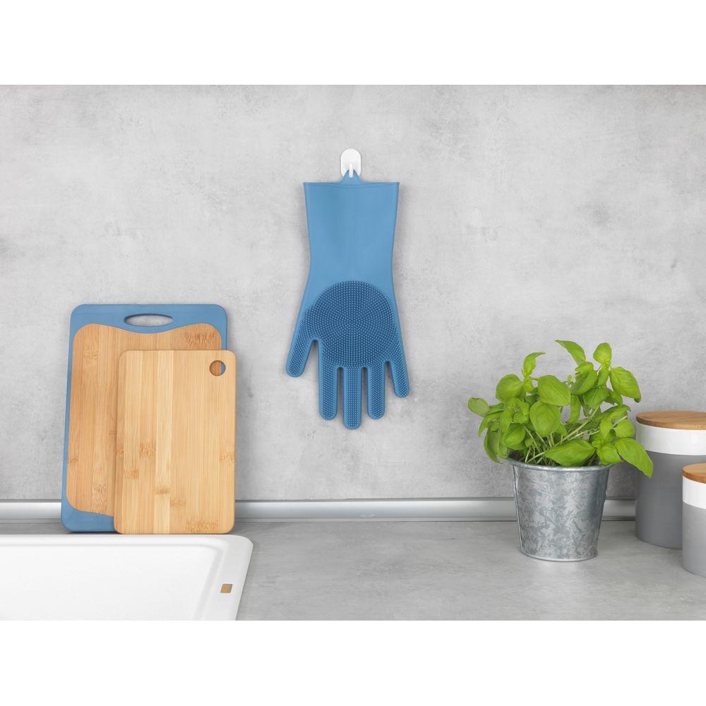 Rena Silicone Cleaning Gloves 2 Pack Blue - KITCHEN - Sink - Soko and Co