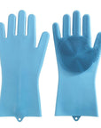 Rena Silicone Cleaning Gloves 2 Pack Blue - KITCHEN - Sink - Soko and Co