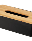 Rotello Tissue Box Black - HOME STORAGE - Tissue Boxes - Soko and Co