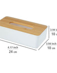 Rotello Tissue Box White - HOME STORAGE - Tissue Boxes - Soko and Co