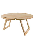 Round 4 Person Folding Rubberwood Picnic Table - LIFESTYLE - Picnic - Soko and Co