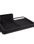 Rust Proof Aluminium Dish Rack Matte Black - KITCHEN - Dish Racks and Mats - Soko and Co