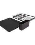 Rust Proof Aluminium Dish Rack Matte Black - KITCHEN - Dish Racks and Mats - Soko and Co