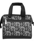 Sachi Insulated Lunch Bag Boho Elephants - LIFESTYLE - Lunch - Soko and Co