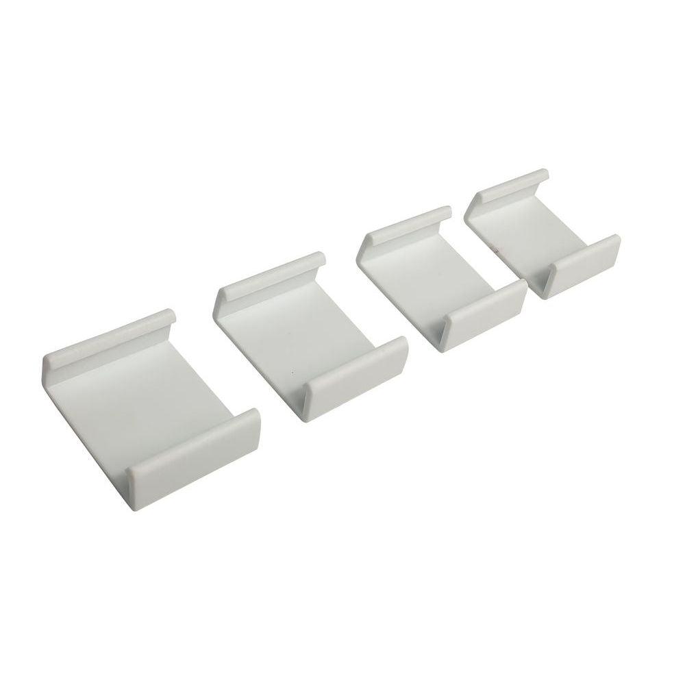 Shelf & Rack Stacking Clips 4 Pack White - KITCHEN - Shelves and Racks - Soko and Co