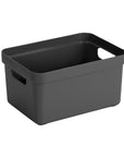 Sigma Home 13L Storage Box Anthracite - HOME STORAGE - Plastic Boxes - Soko and Co