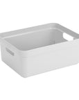 Sigma Home 24L Storage Box White - HOME STORAGE - Plastic Boxes - Soko and Co