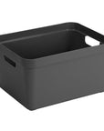 Sigma Home 32L Storage Box Anthracite - HOME STORAGE - Plastic Boxes - Soko and Co