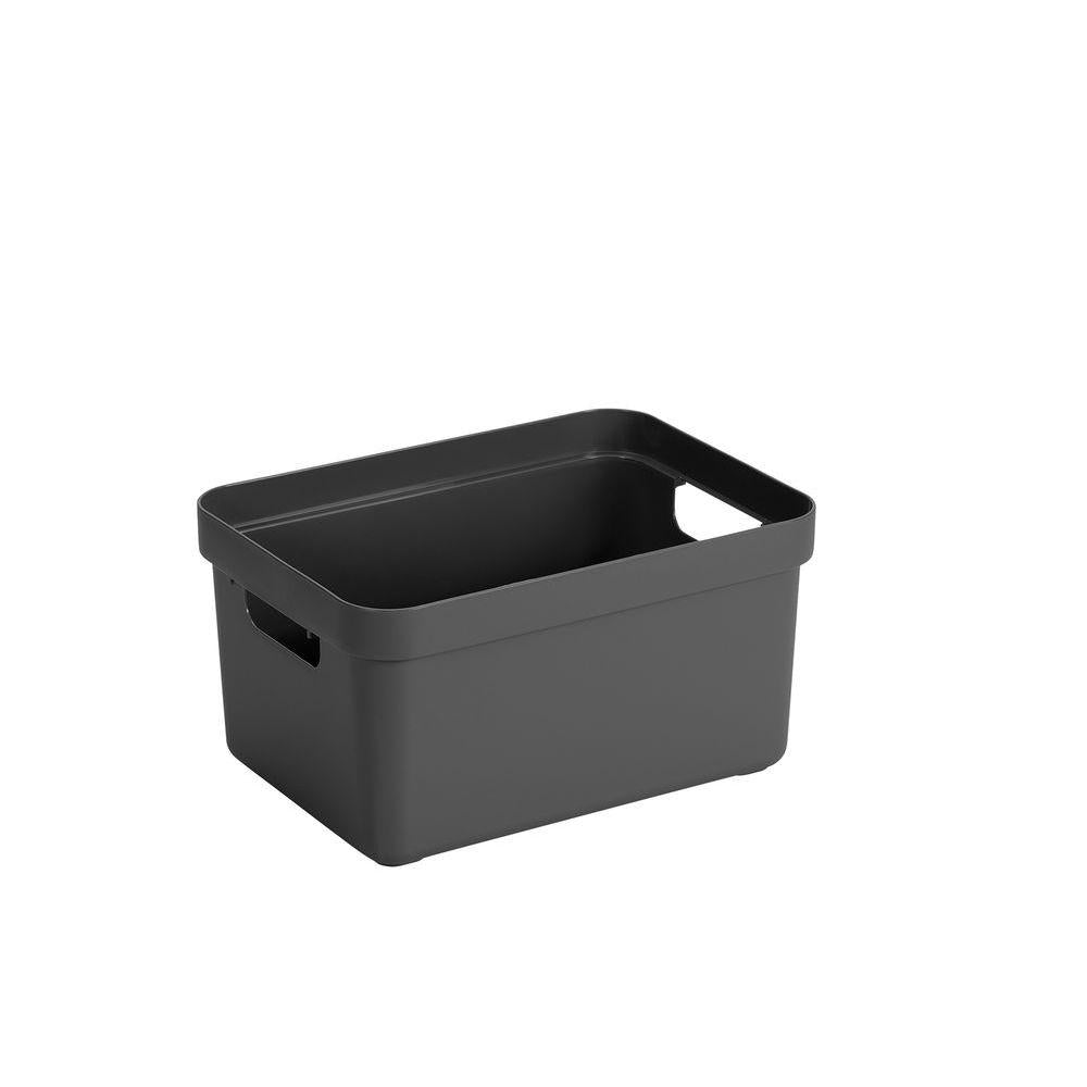 Sigma Home 5L Storage Box Anthracite - HOME STORAGE - Plastic Boxes - Soko and Co