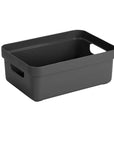 Sigma Home 9L Storage Box Anthracite - HOME STORAGE - Plastic Boxes - Soko and Co