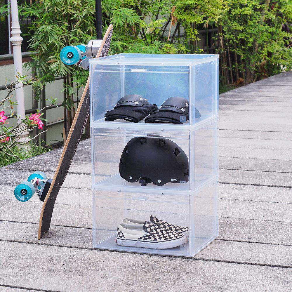 Stackable Shoe Box Clear - WARDROBE - Shoe Storage - Soko and Co