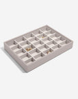 Stackers Classic 25 Compartment Jewellery Tray Taupe - WARDROBE - Jewellery Storage - Soko and Co