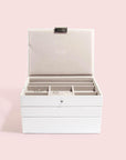 Stackers Classic Jewellery Tray Set White - WARDROBE - Jewellery Storage - Soko and Co