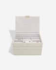 Stackers Classic Lidded Jewellery Box Oatmeal - WARDROBE - Jewellery Storage - Soko and Co