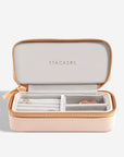 Stackers Medium Travel Jewellery Box Blush - WARDROBE - Jewellery Storage - Soko and Co