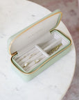 Stackers Medium Travel Jewellery Box Sage Green - WARDROBE - Jewellery Storage - Soko and Co