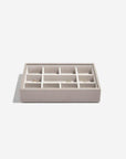 Stackers Mini 11 Compartment Jewellery Tray Taupe - WARDROBE - Jewellery Storage - Soko and Co