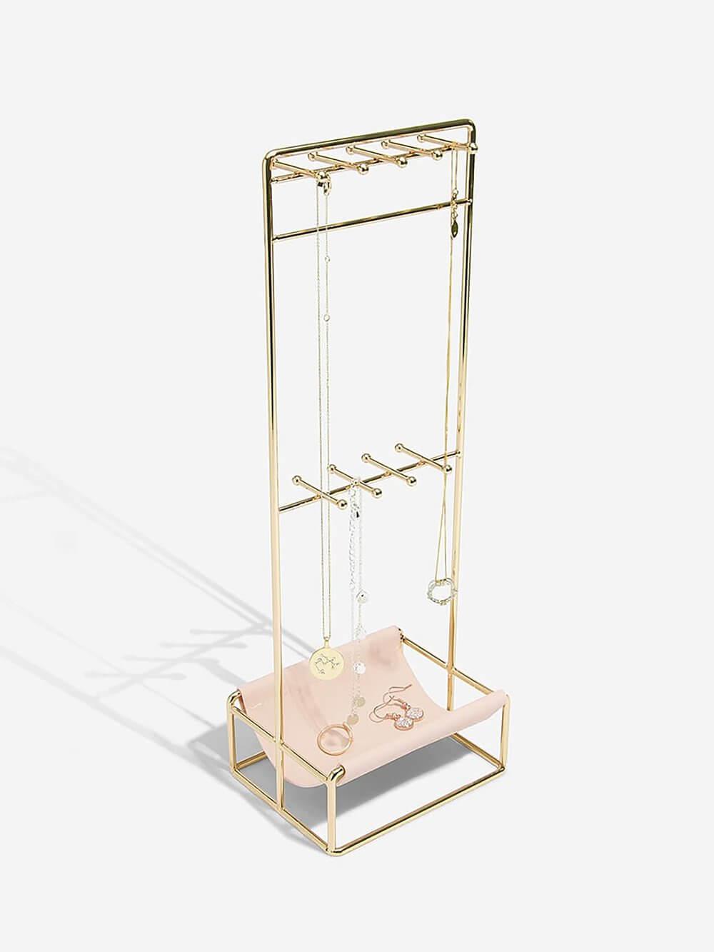 Stackers Scoop Jewellery Stand Blush & Gold - WARDROBE - Jewellery Storage - Soko and Co