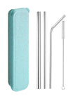 Stainless Steel Travel Straws - KITCHEN - Reusable Cutlery - Soko and Co