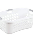 Sterilite 44L Hip Hugger Laundry Basket White - LAUNDRY - Baskets and Trolleys - Soko and Co