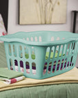 Sterilite 53L Laundry Basket Aqua - LAUNDRY - Baskets and Trolleys - Soko and Co