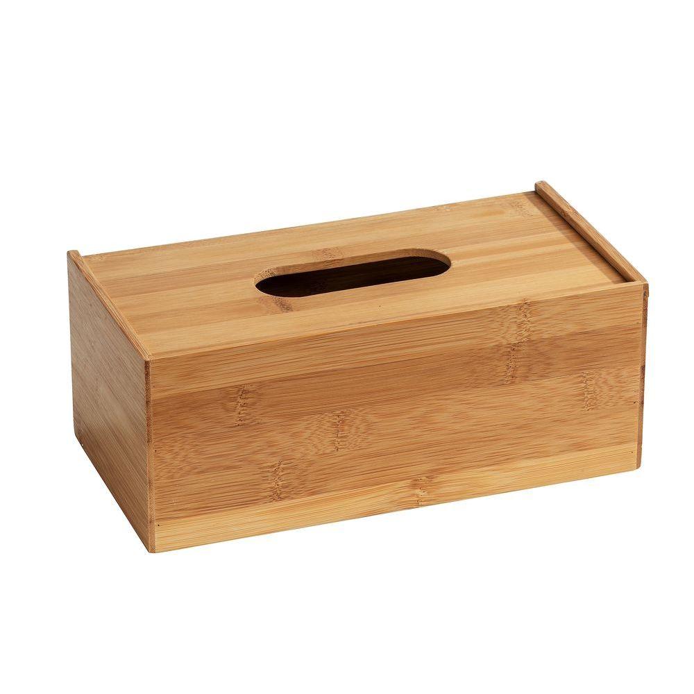 Terra Bamboo Tissue Box - HOME STORAGE - Tissue Boxes - Soko and Co